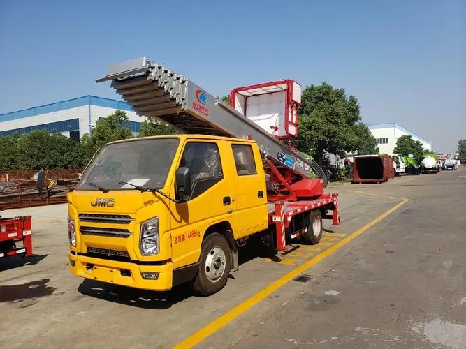 方城附近云梯车出租 砂石搬运